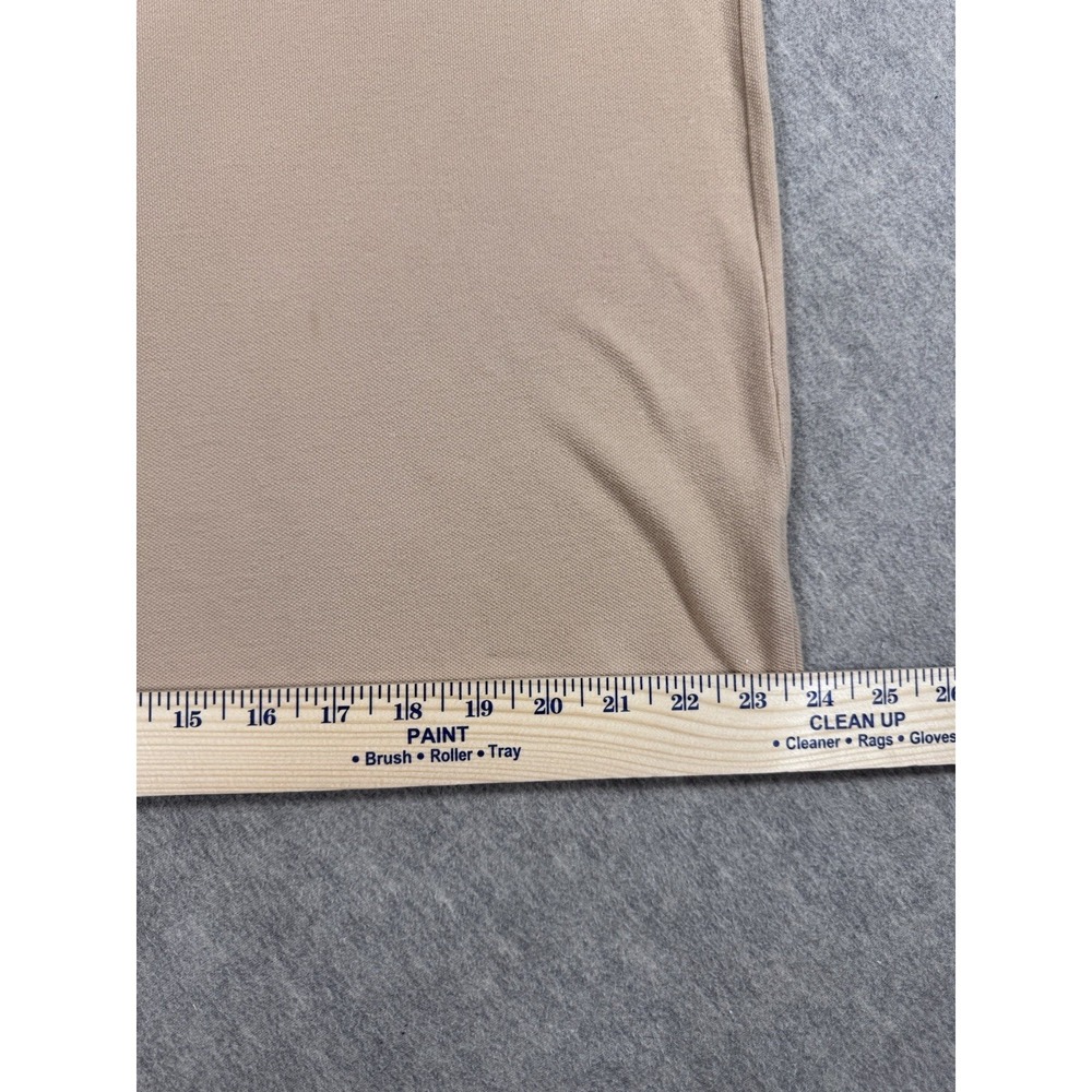 POLO RALPH LAUREN Vintage Shirt Men L Beige Cotton Pony Logo Preppy - Picture 6 of 15